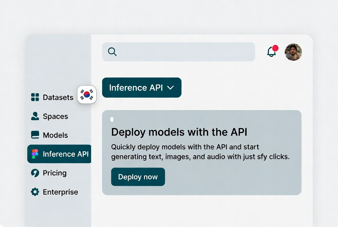 Hugging Face Inference Endpoints from Korean VPS